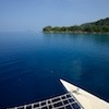 Above Water, Sailing to Hat Island, Vanuatu